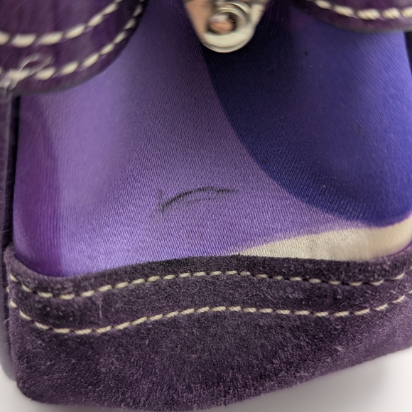 Purple Coach Designer Women's Bag - Picture 5 of 5